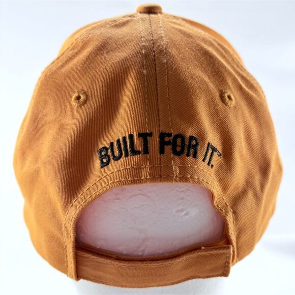 CAT Caterpillar Power Stripe Embroidered Strapback Baseball Cap Hat New - Picture 5 of 7